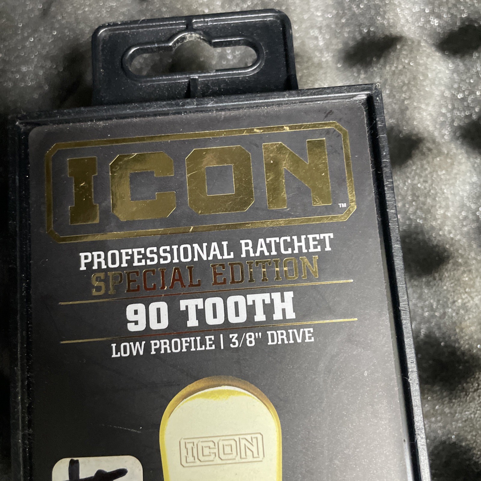 ICON 3/8” 24K Gold Plated Professional Ratchet Socket Wrench