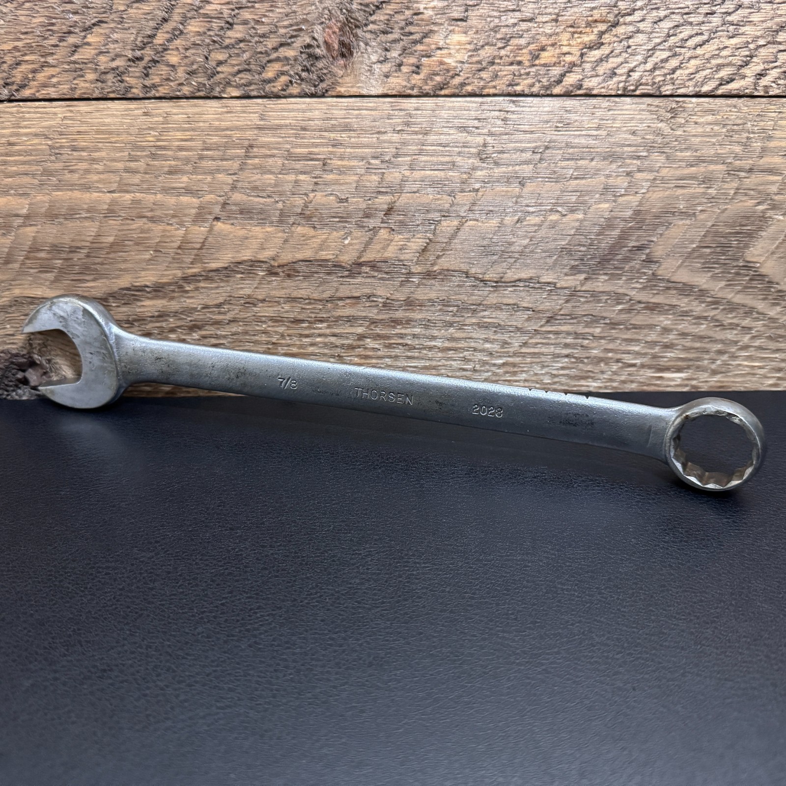 Vintage Thorsen 2028 Combination Wrench 7/8″ 12 Point 11″ Long — Made in USA