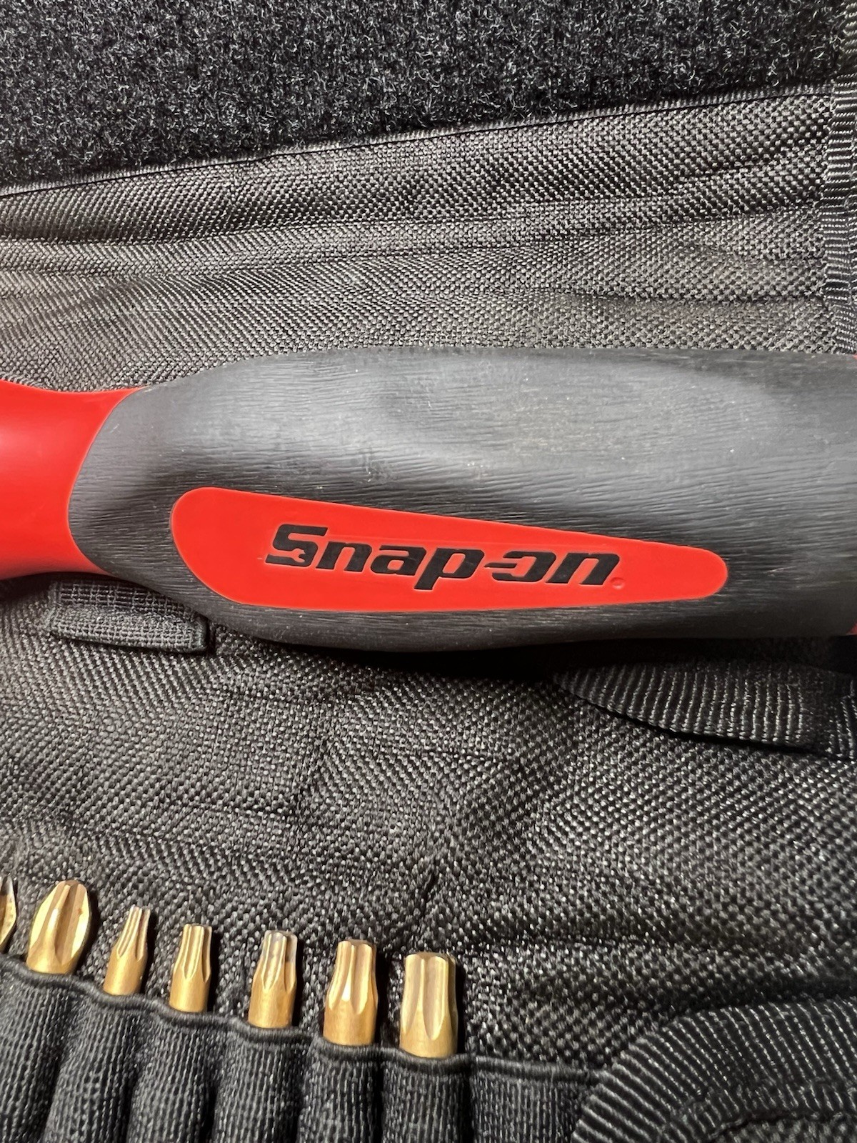 Snap-on SGDQ6 Spring Loaded Extending Screwdriver With Multi Bit Set And Case