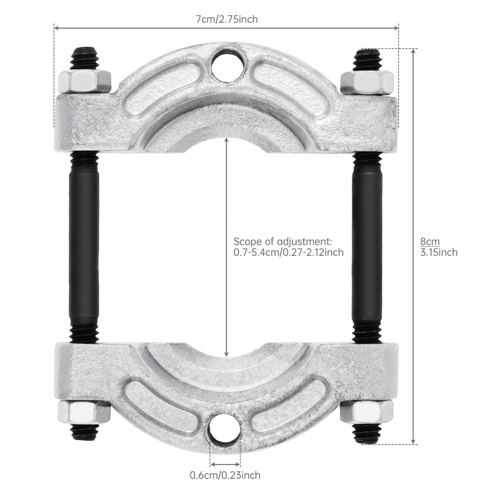 Bearing Puller with 1/4in to 15/16in Jaw – Splitter Tool for Wheel Hub, Gear Pin