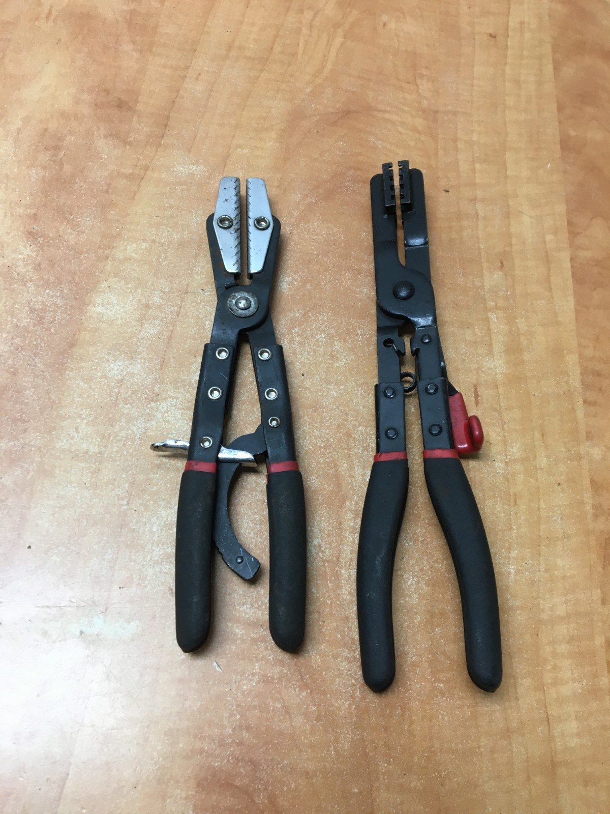 GEARWRENCH HOSE PINCH-OFF PLIERS & CAL VAN Hose Clamp Piers Lot of 2