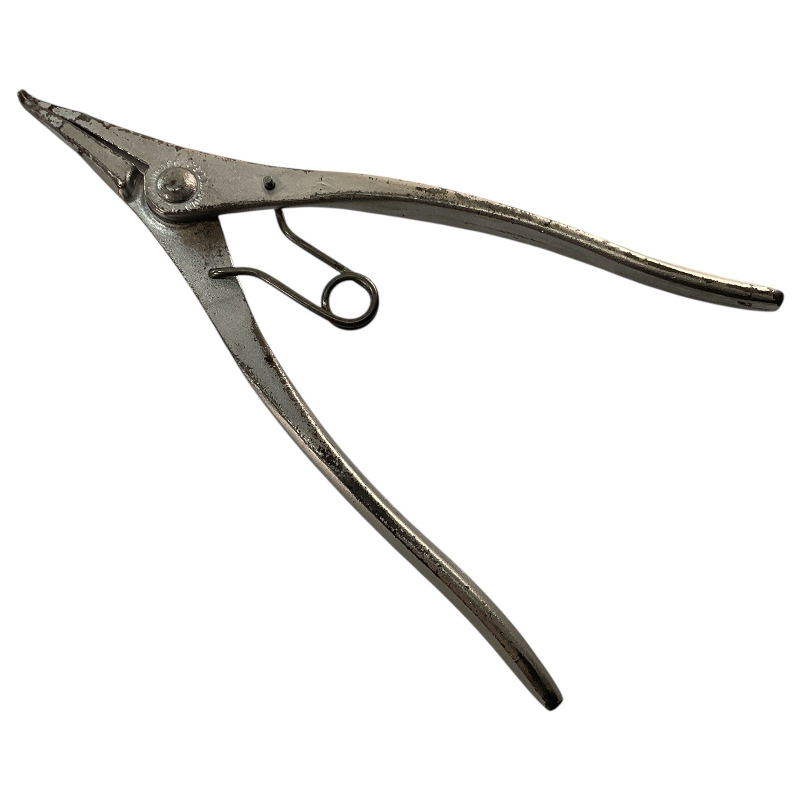 Herbrand Horseshoe Snap Ring Pliers 186 7-1/2″ External Lock Ring USA Vintage