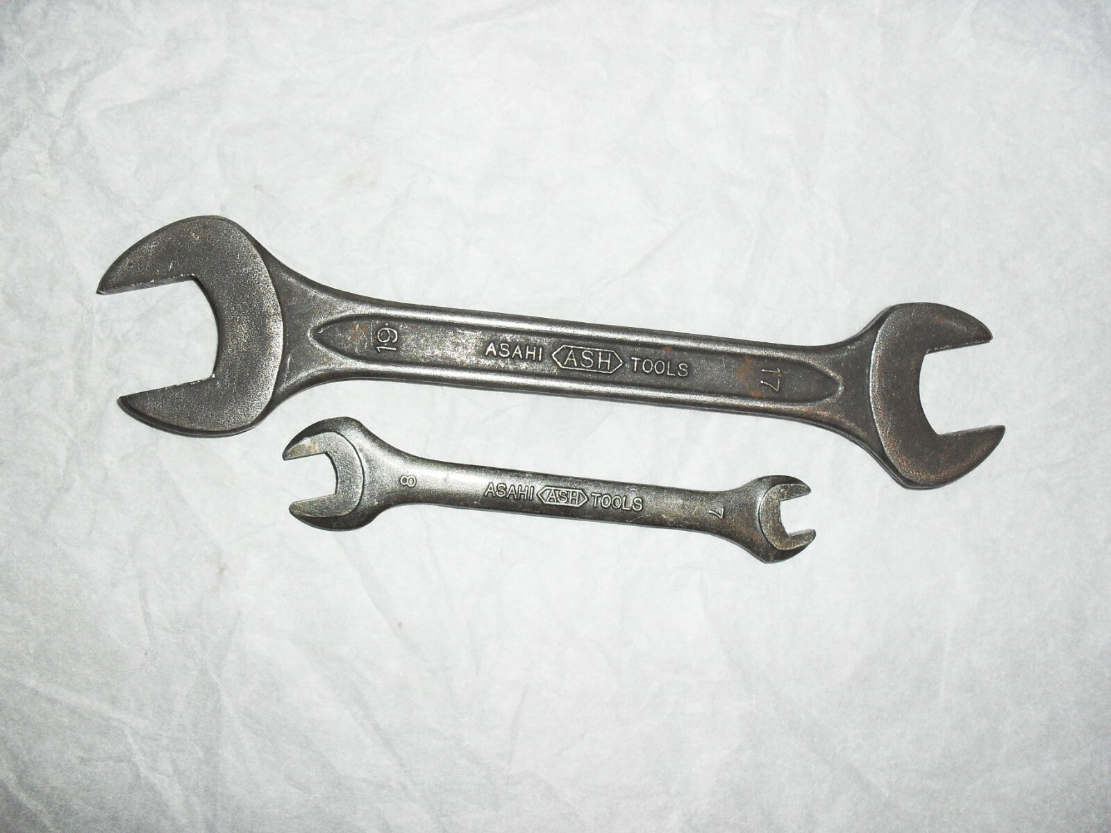 ASAHI SPANNERS ASH TOOLS SIZES; 19×17 & 8×7