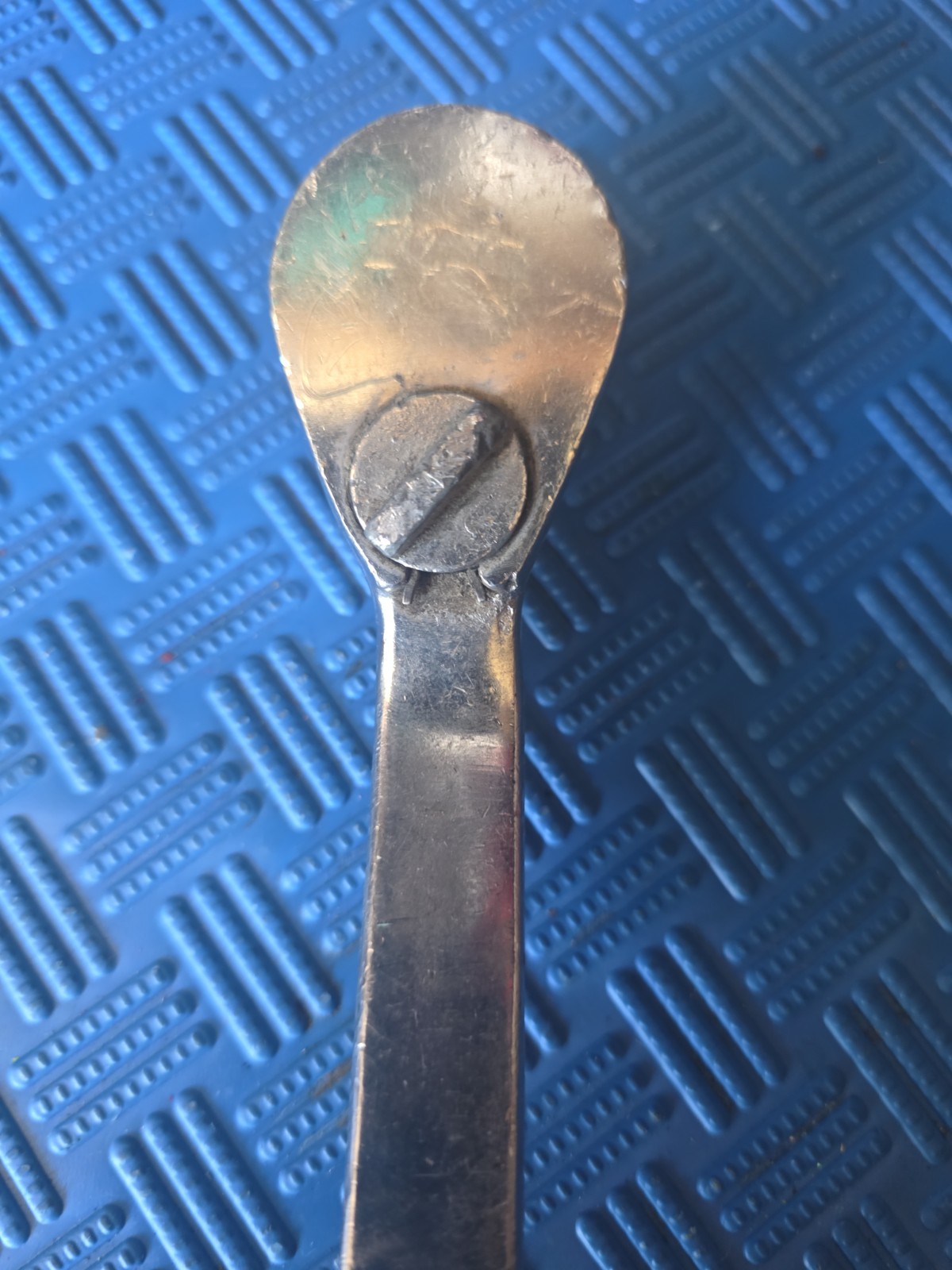 Vintage Oxwall 1/2″ Ratchet Bent Head Adjustable Handle Angle Ratchet Flank Dri