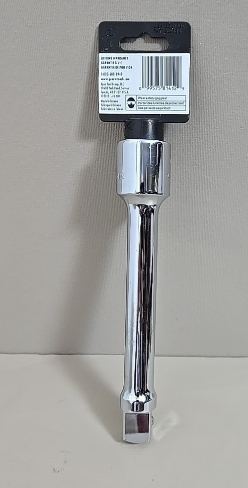 GearWrench 3/4″ Inch Drive 8″ Inch Chrome Extension – 81412 NEW
