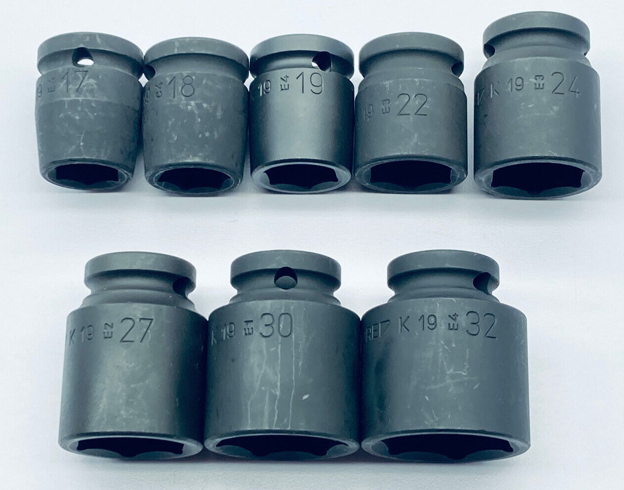 UNUSED GEDORE RED R60000027 2K REVERSIBLE RATCHET 1/2″ LENGTH 17mm TO 32mm SET