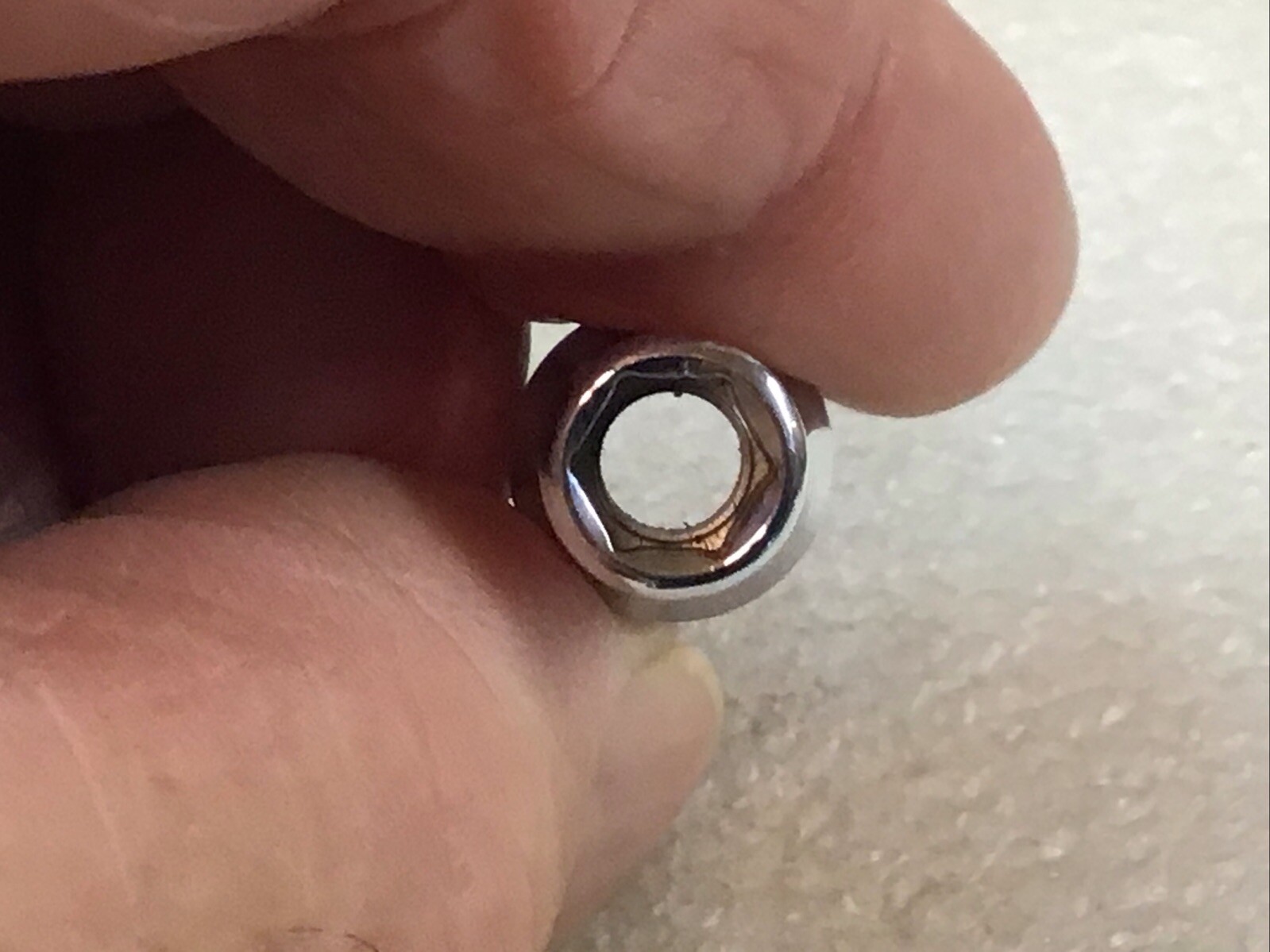Snap-On#TMM6 – 6mm, Metric, 1/4″ Dr., 6Pt., Shallow, Chrome, Socket-USA-NEW
