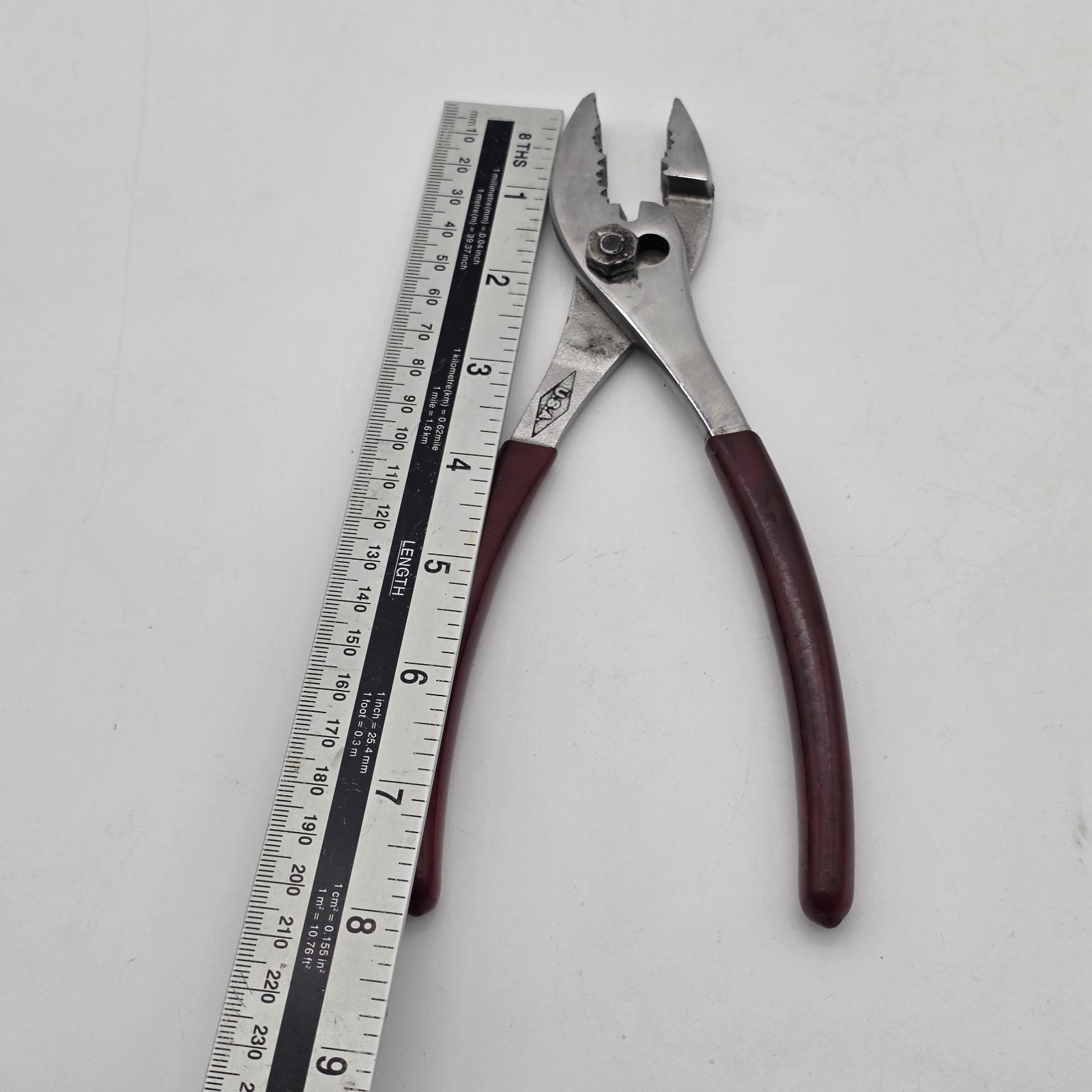 🇺🇸 Blue-Point Tools USA CD48CP Red Slip Joint General Purpose Pliers