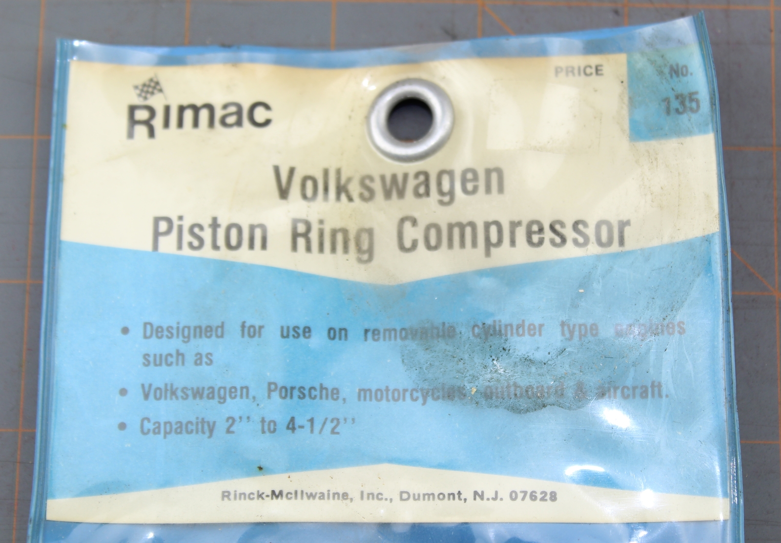 Rimac 135 Volkswagen Porsche Outboard Aircraft Motorcycle Piston Compressor