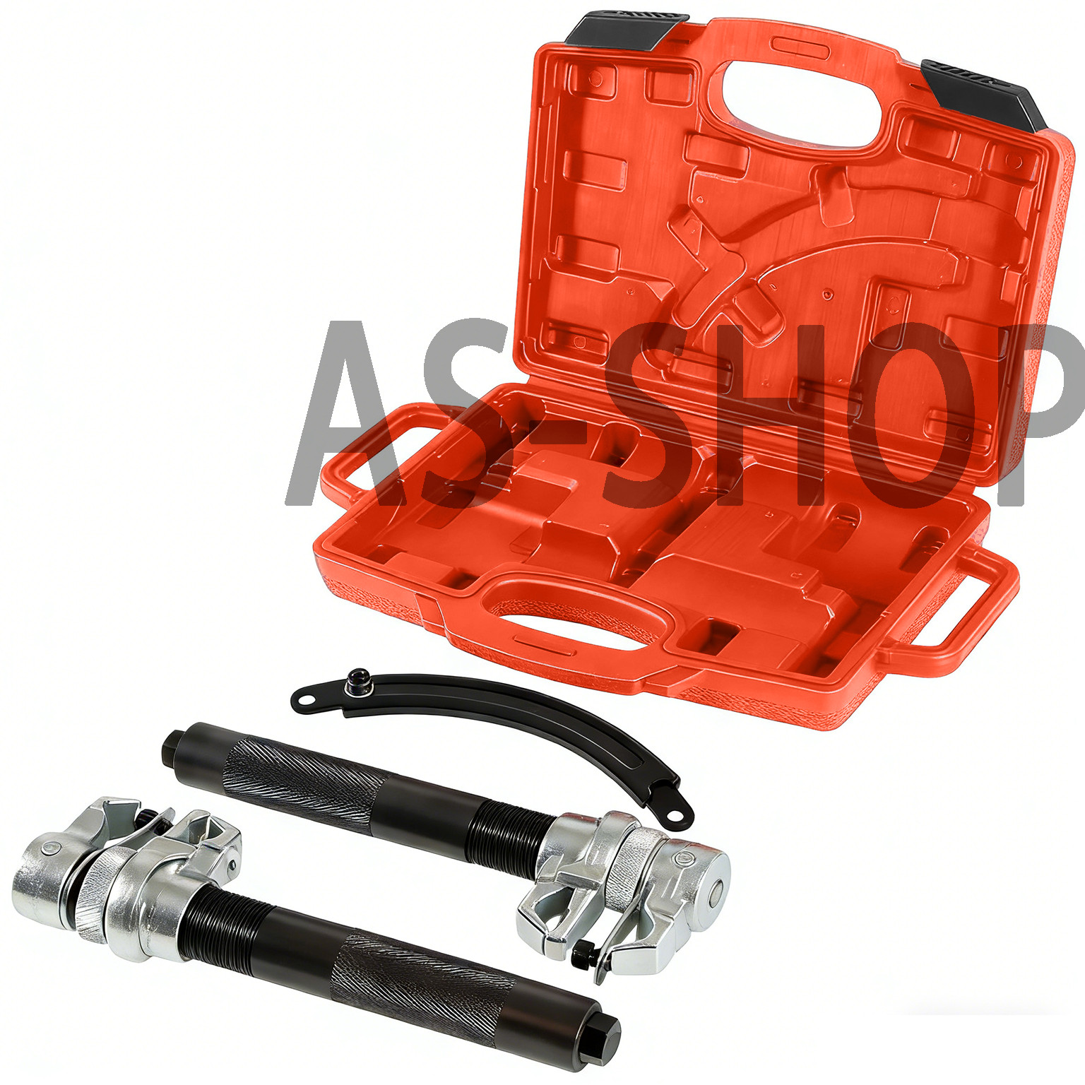 Heavy Duty Macpherson Strut Coil Spring Compressor Tool with Safety Jaws Holder