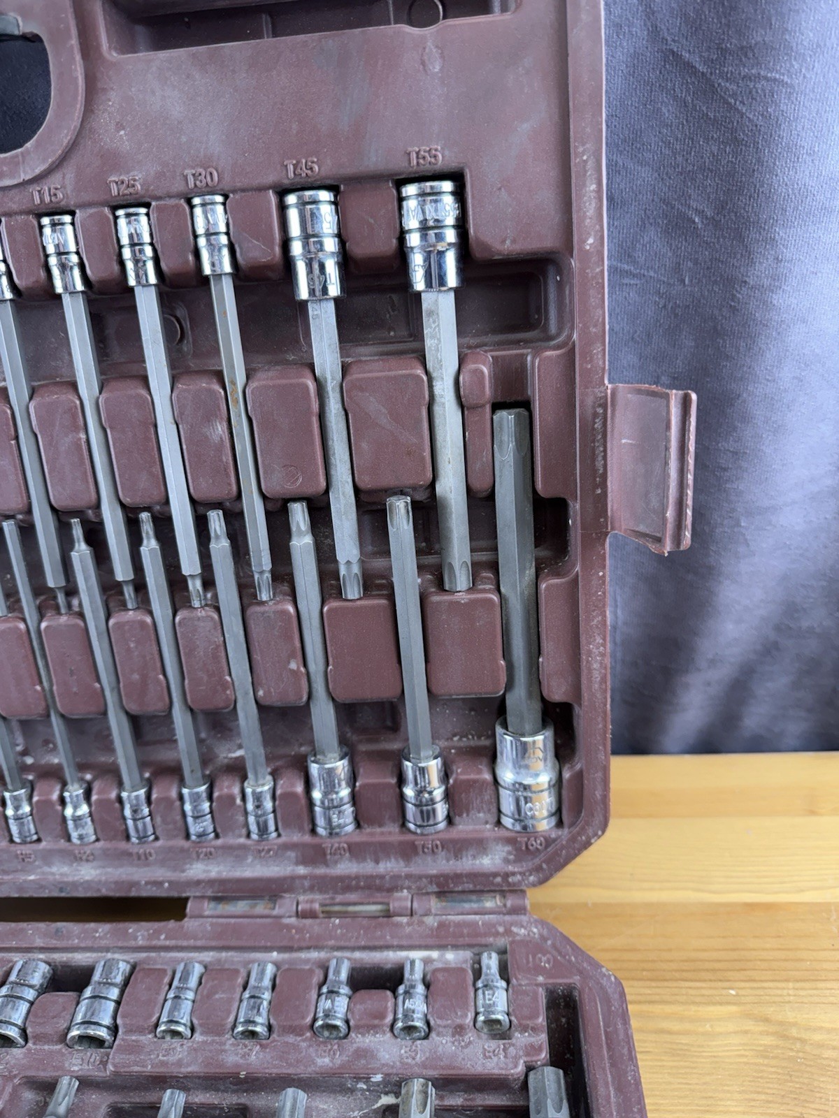 Matco Tools 75 Piece Master ADV Hex/Torx Bit Socket Set Model SBS75VA.