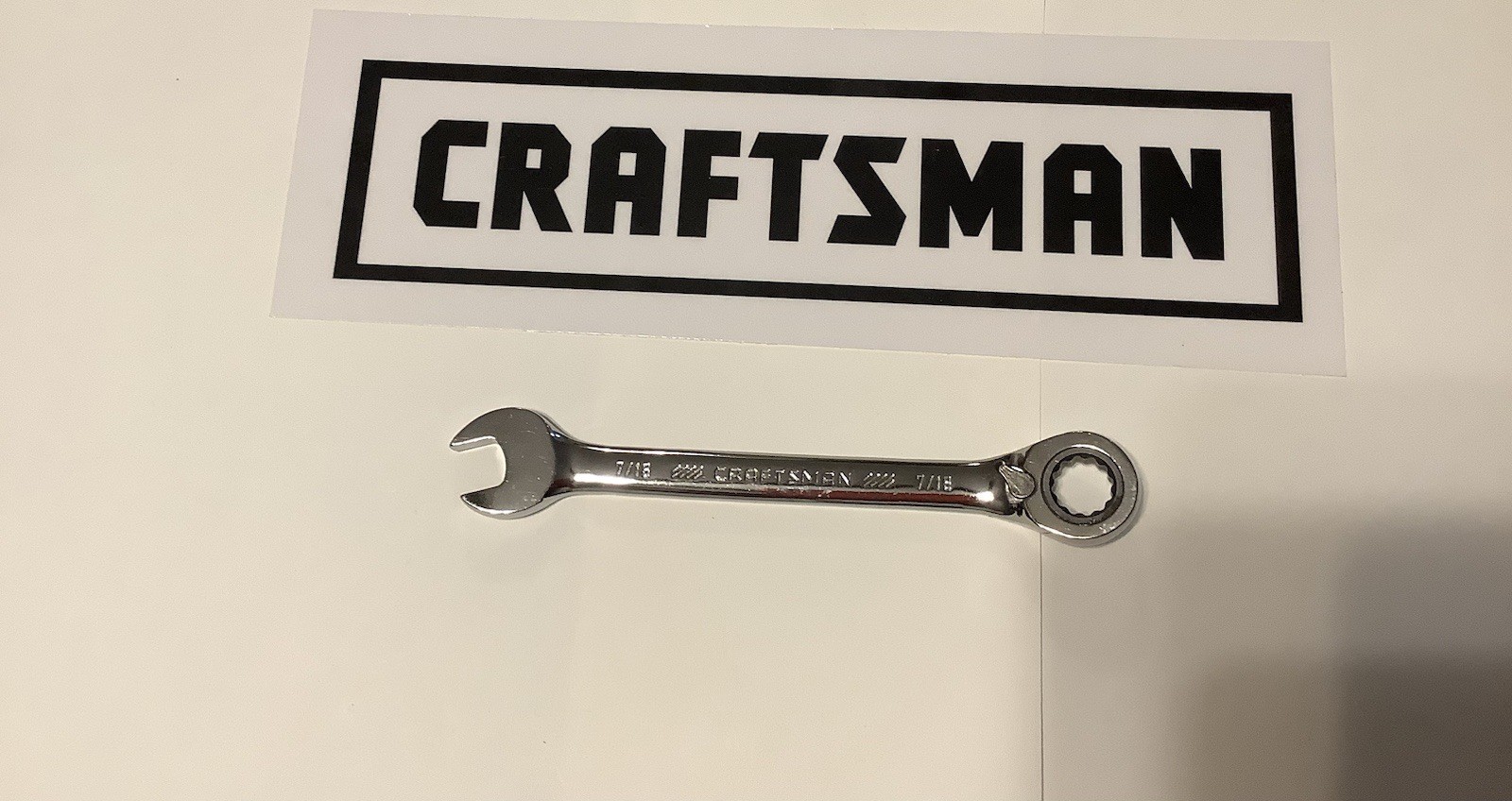 Craftsman SAE 7/16-in Reversible Ratchet Wrench