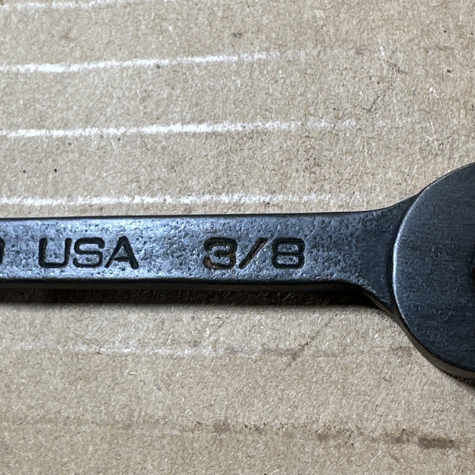 MATCO USA WCHB 126, SAE 3/8” Combination Wrench 6 Pt. Industrial Black Finish