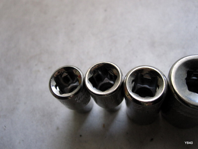 5PCS SAE Socket Set Craftsman 12 Point 1/4″ Drive 3/16 7/32 11/32 7/16 1/2