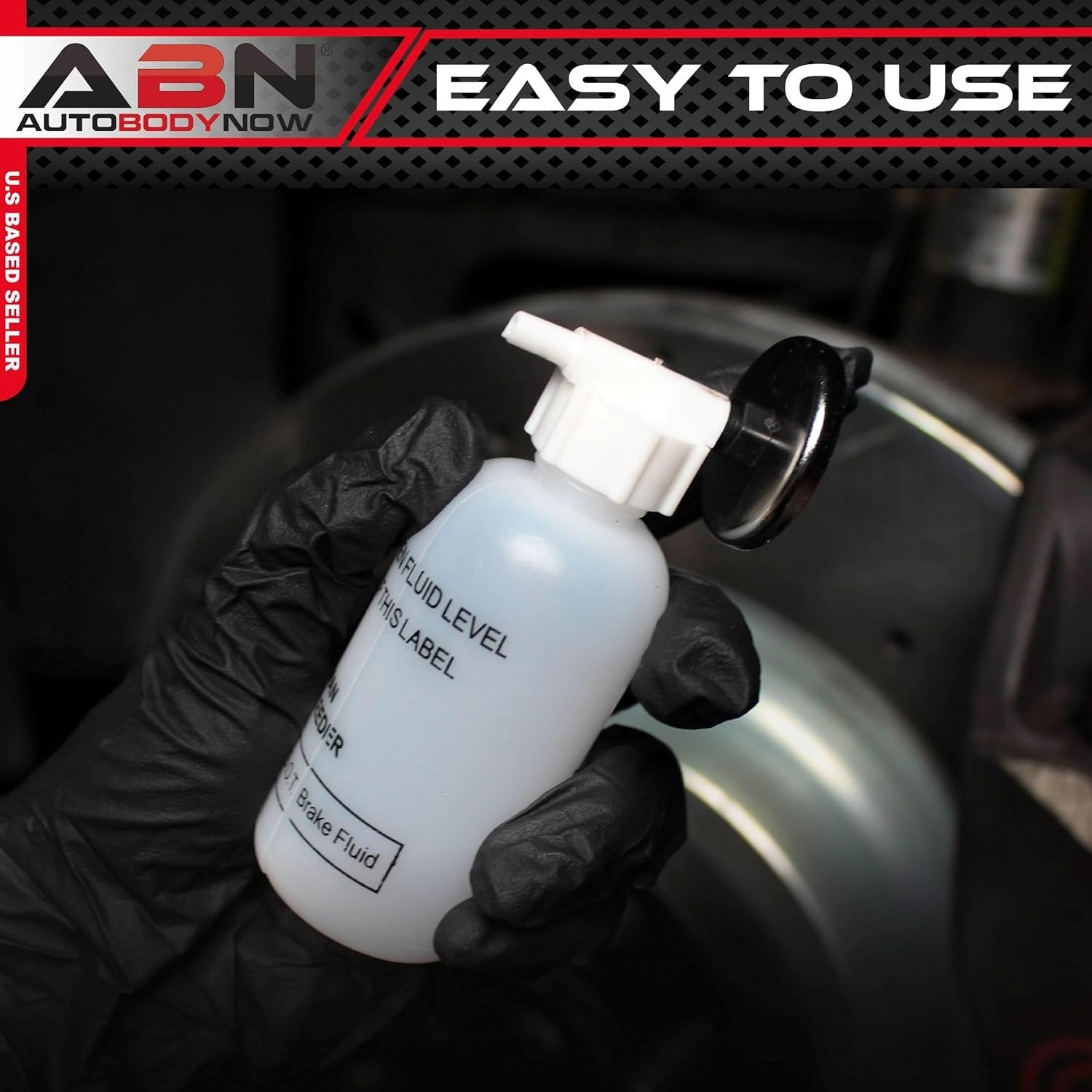 Compact Brake Bleeding Kit – Solo Use Magnetic Bottle for Mess-Free Maintenance