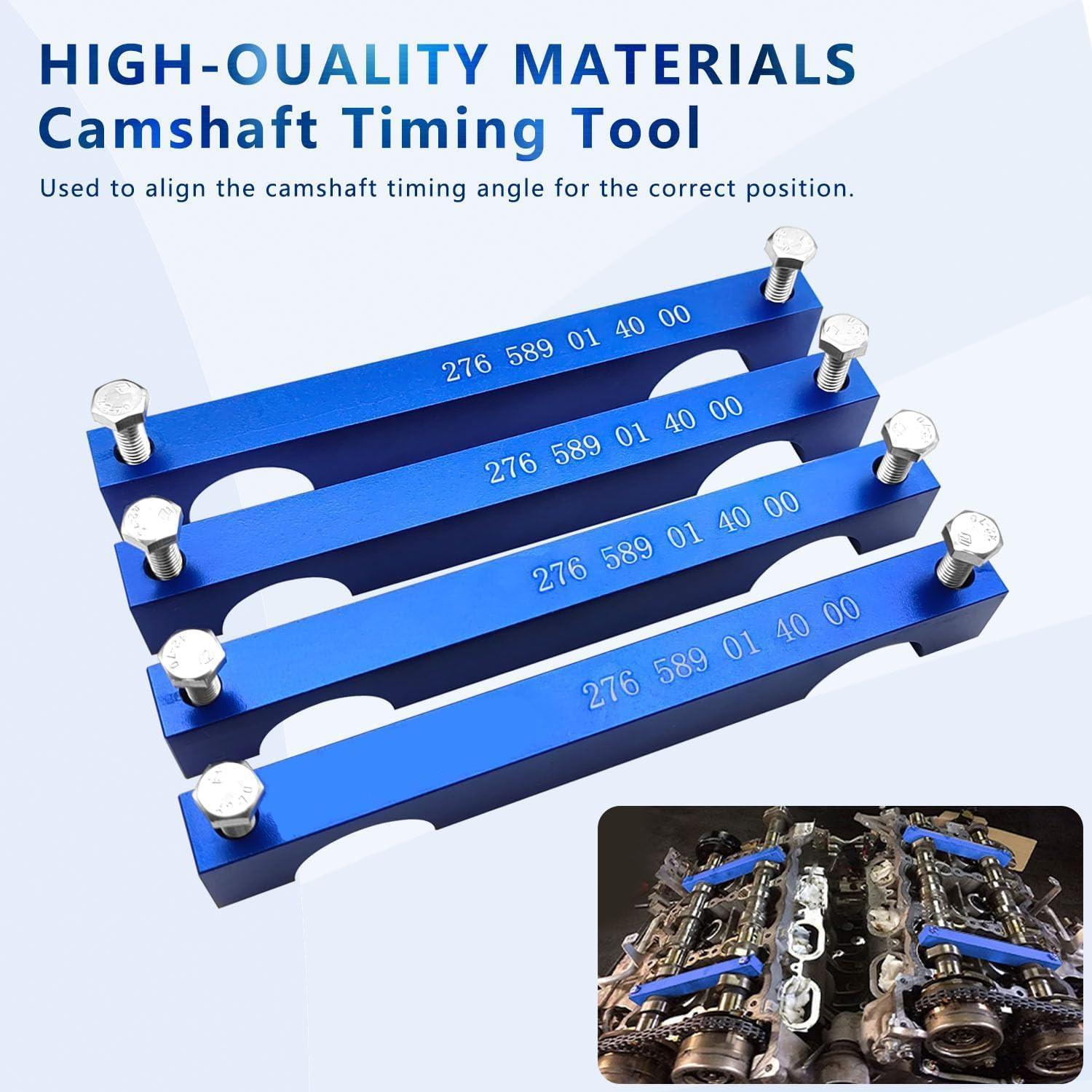 ZKTOOL Engine Alignment Locking Timing Tool Kit Fit for Benz M157 M276 M278
