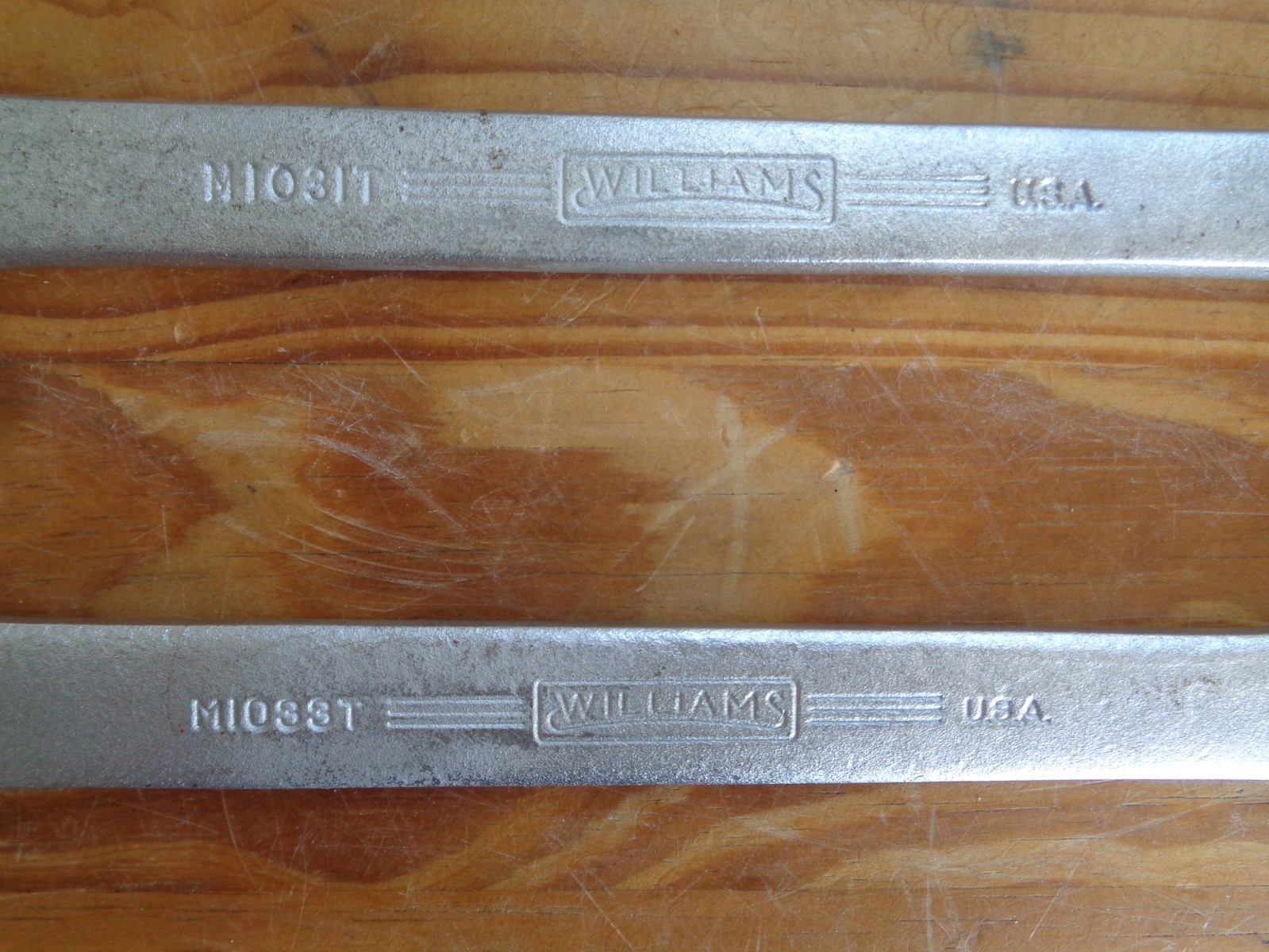 2 VULCAN Williams Tools USA Double Open End Metric Wrenches 21×23 22×27 Wrench