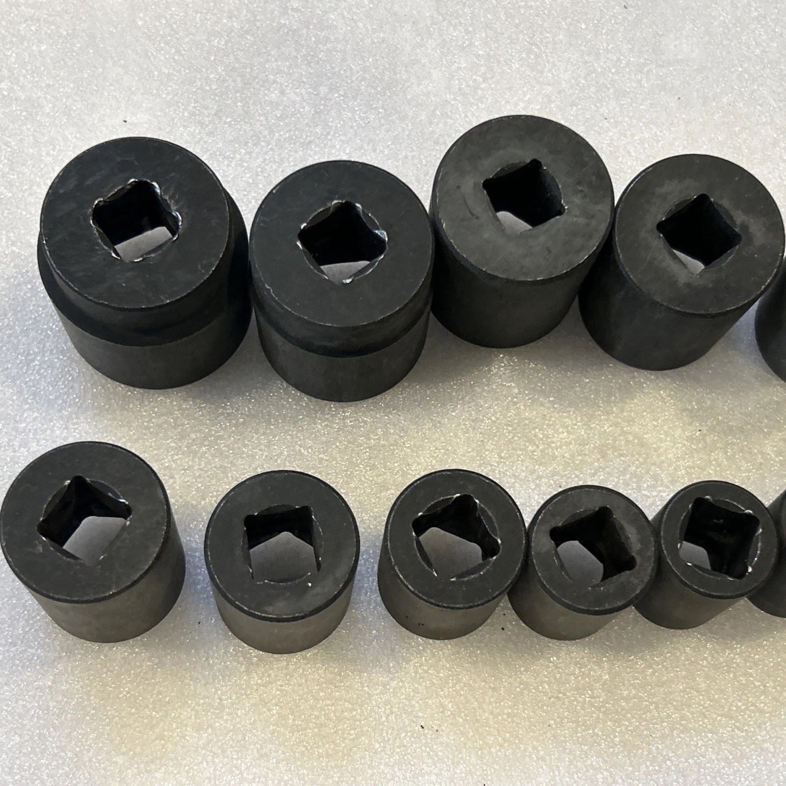 Klutch Impact Sockets 6 Point 1/2″ Drive SAE 13 Pieces