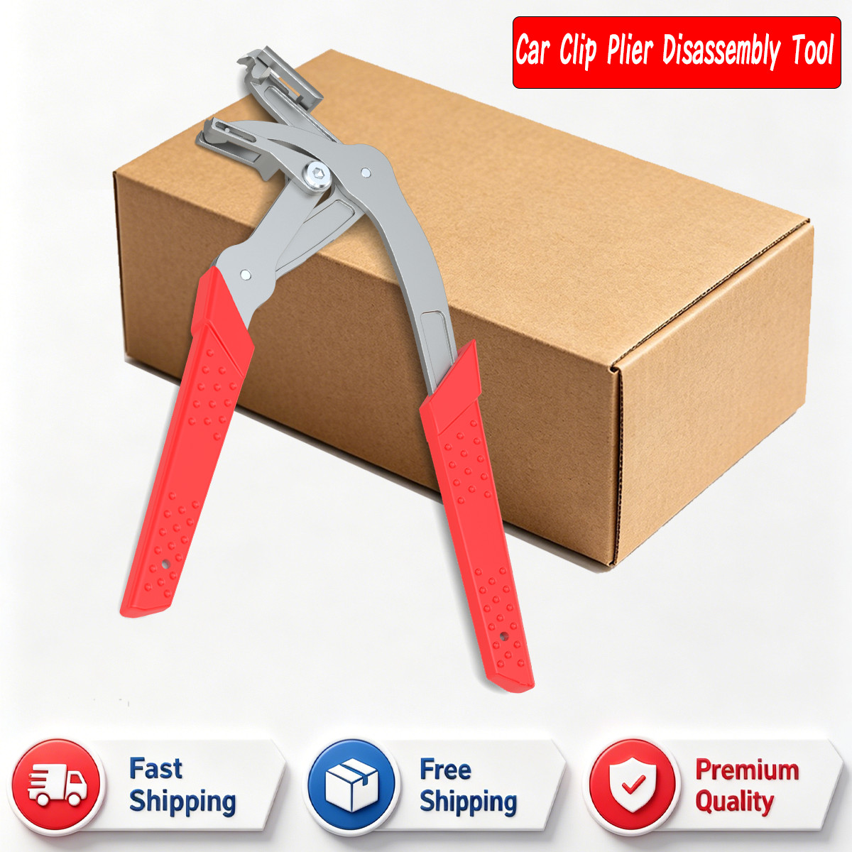 Heavy-Duty Auto Clip Remover Pliers Trim Panel Fastener Rivet Disassembly Tool
