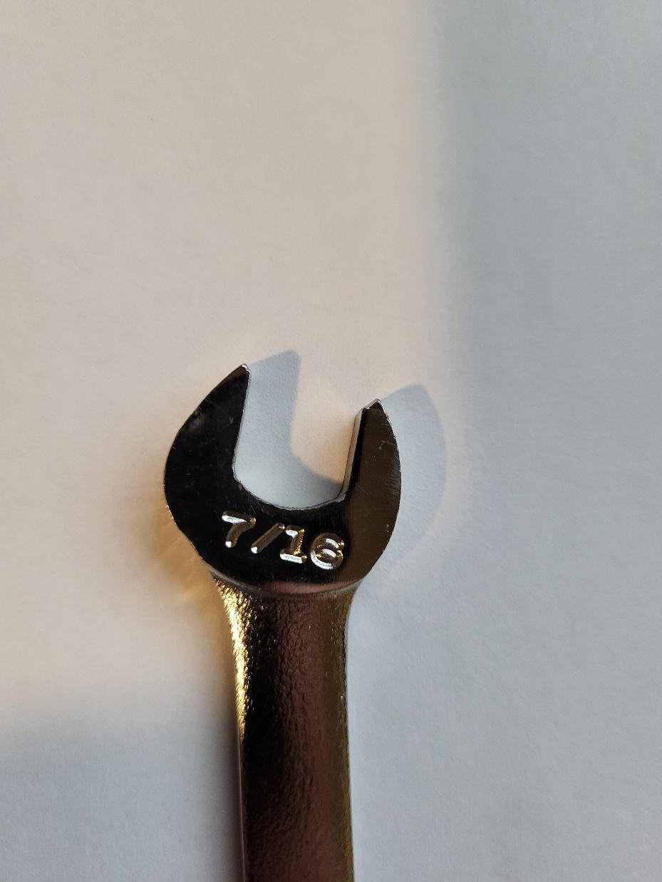 CRAFTSMAN -V- 44471, 7/16″ x 17/32″ THIN TAPPET OPEN-END WRENCH