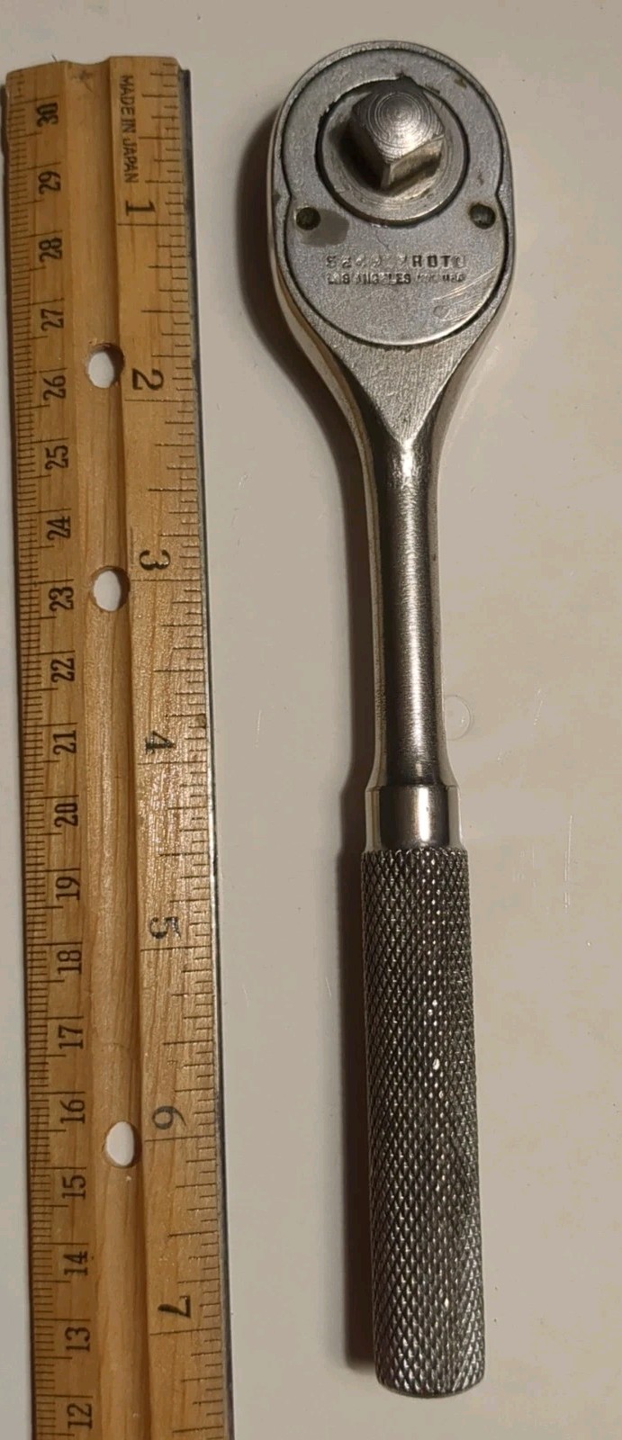 PROTO 3/8″ Drive Ratchet Socket Wrench Tool 5249 USA