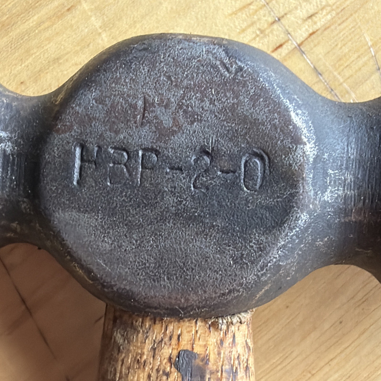 Williams Tools Ball Peen Hammer 1 lb. Total Weight Wood Handle HBP-2-0 READ!