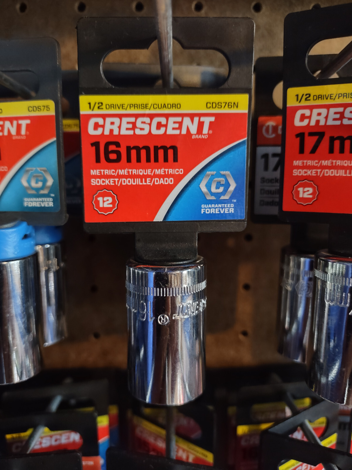 Crescent Standard Shallow 12pt 1/2″ Drive Sockets SAE and Metric and Speciality