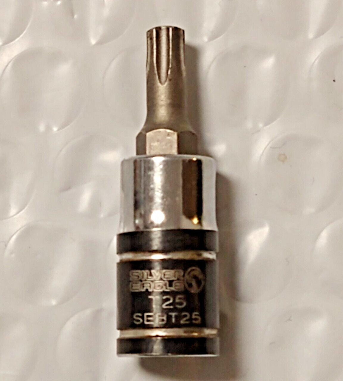 MATCO TOOLS «SILVER EAGLE» SEBT25, 1/4″ SOCKET DRIVEN, T25 TORX BIT.
