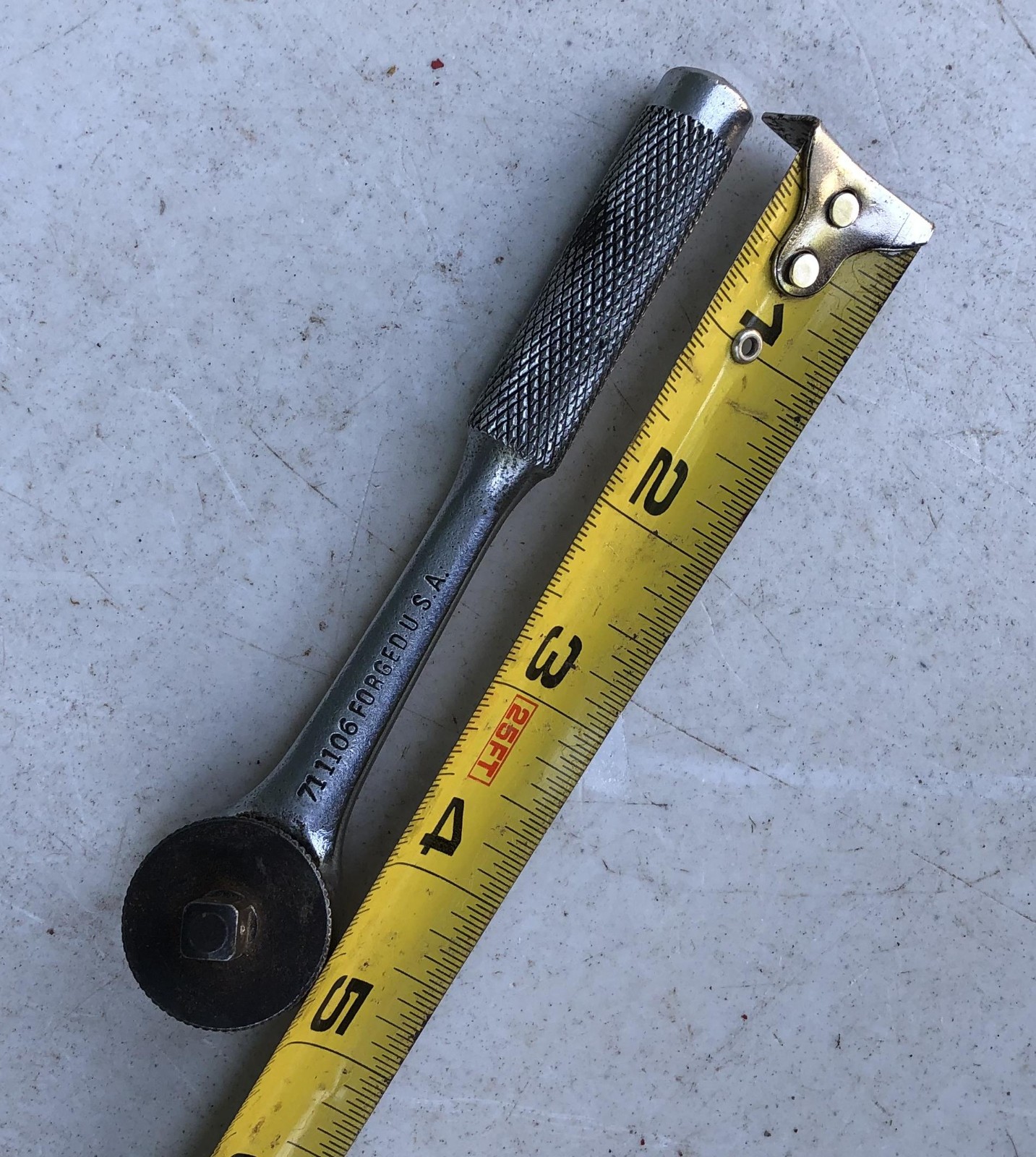 Easco Ratchet Vintage USA 1/4 Drive 711106 71-1106