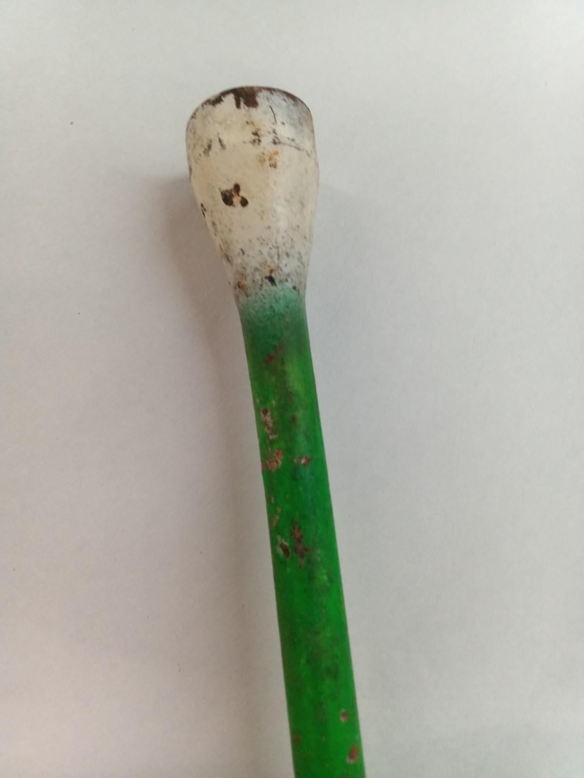 Vintage Unbranded 4-Way Lug Wrench Green & White