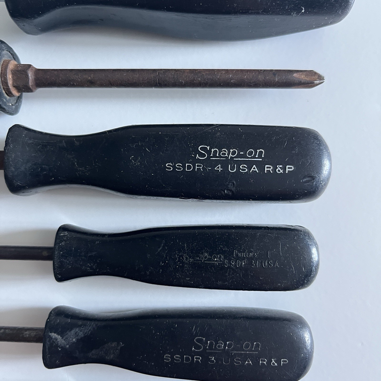 Snap-On SSD2 SSDR3 SSDP31 SSDR4 SSDP42 SDTX430 Screwdriver Set