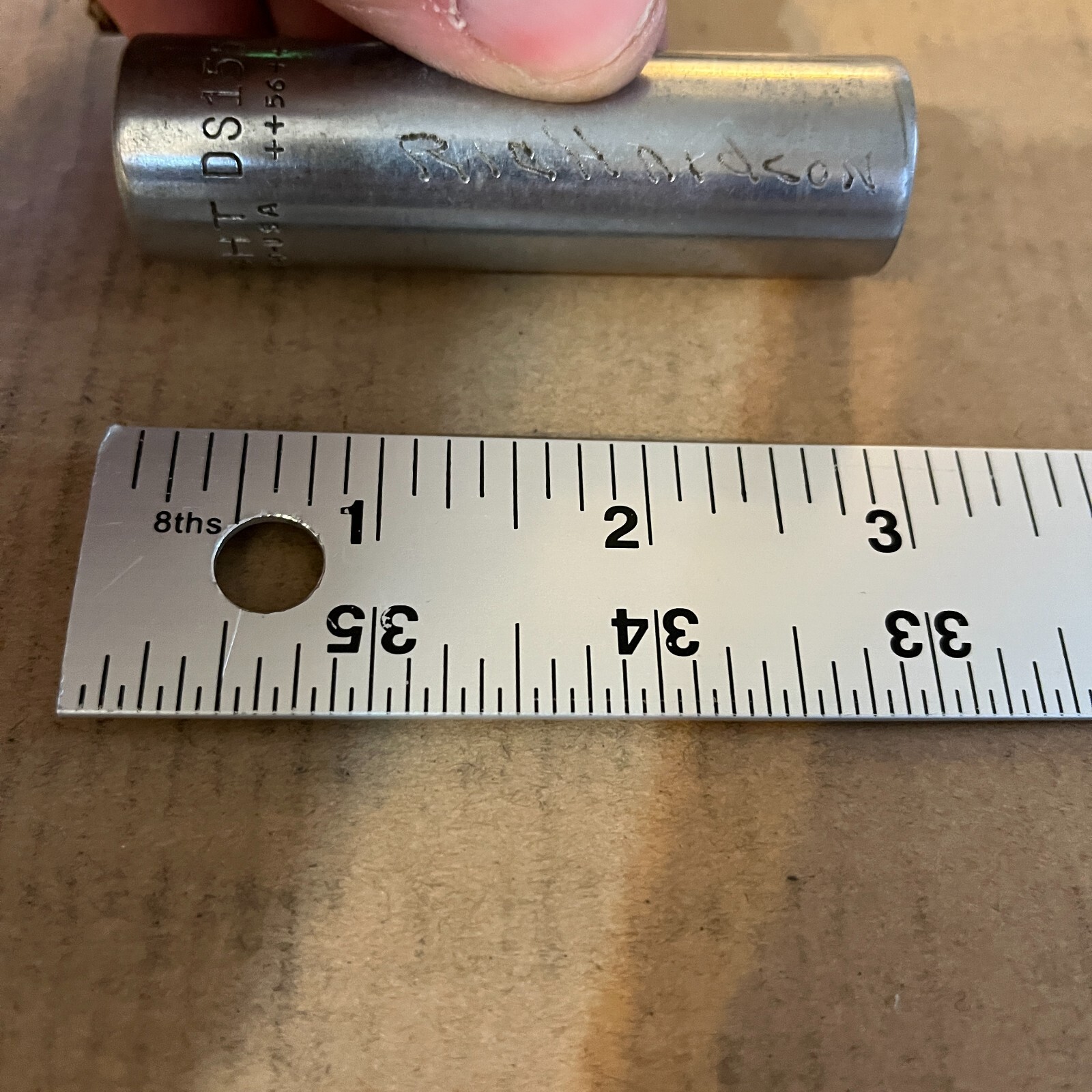 Wright DS155 5/8″ in 12 Point 1/2″ Drive Deep Socket USA – Cracked