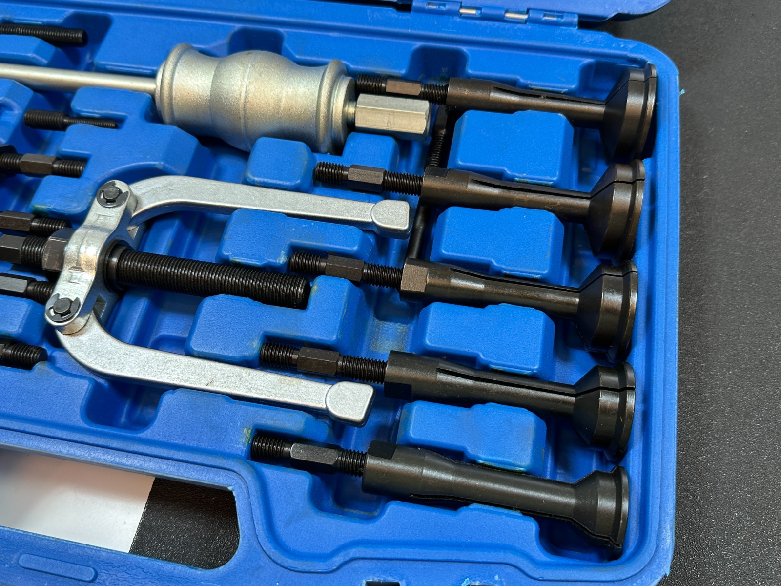8MILELAKE Blind Inner Bearing Puller, Hole Remover Extractor Set, 16pc w/ Case