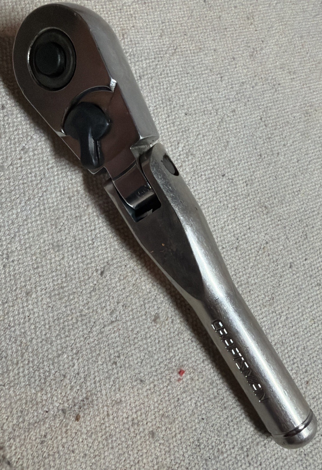 Craftsman 44834 KZ 3/8” Drive Stubby Flex Head Ratchet Quick Release USA Made