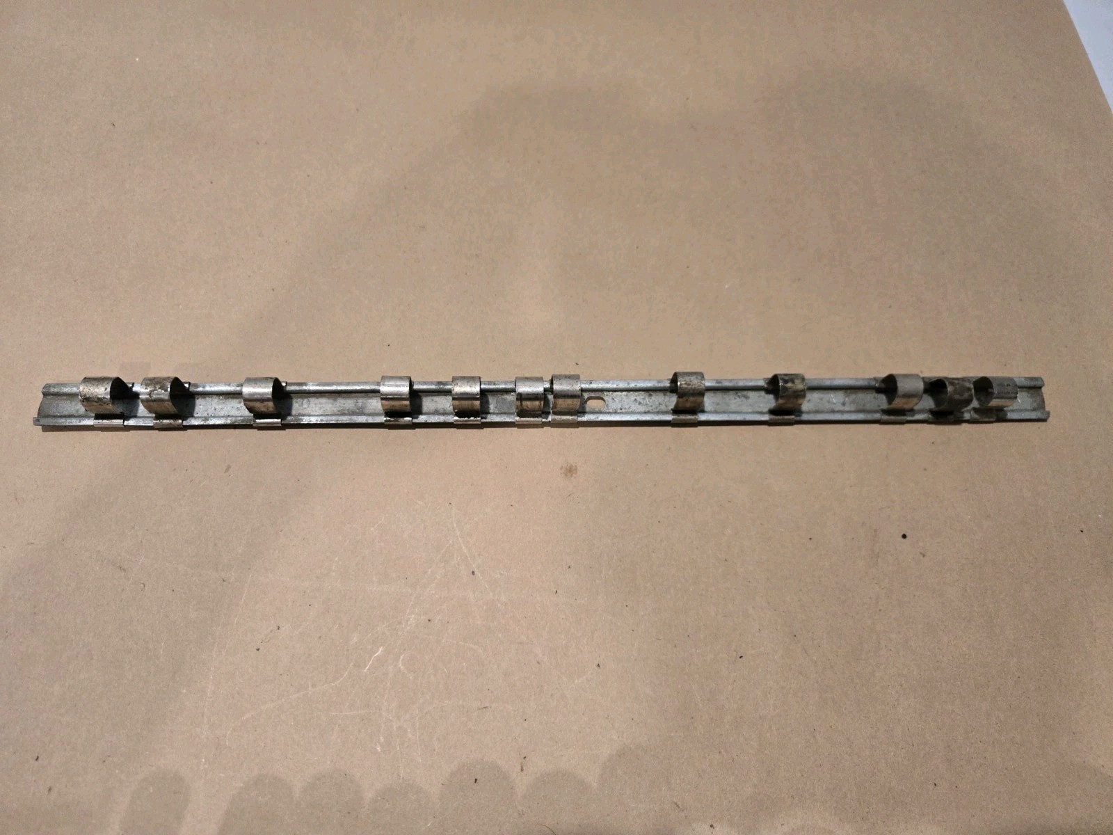 Snap On 1/2″ Drive 7/16″-1-1/8″ 6PT SAE Shallow Chrome Sockets USA Lot Of 12