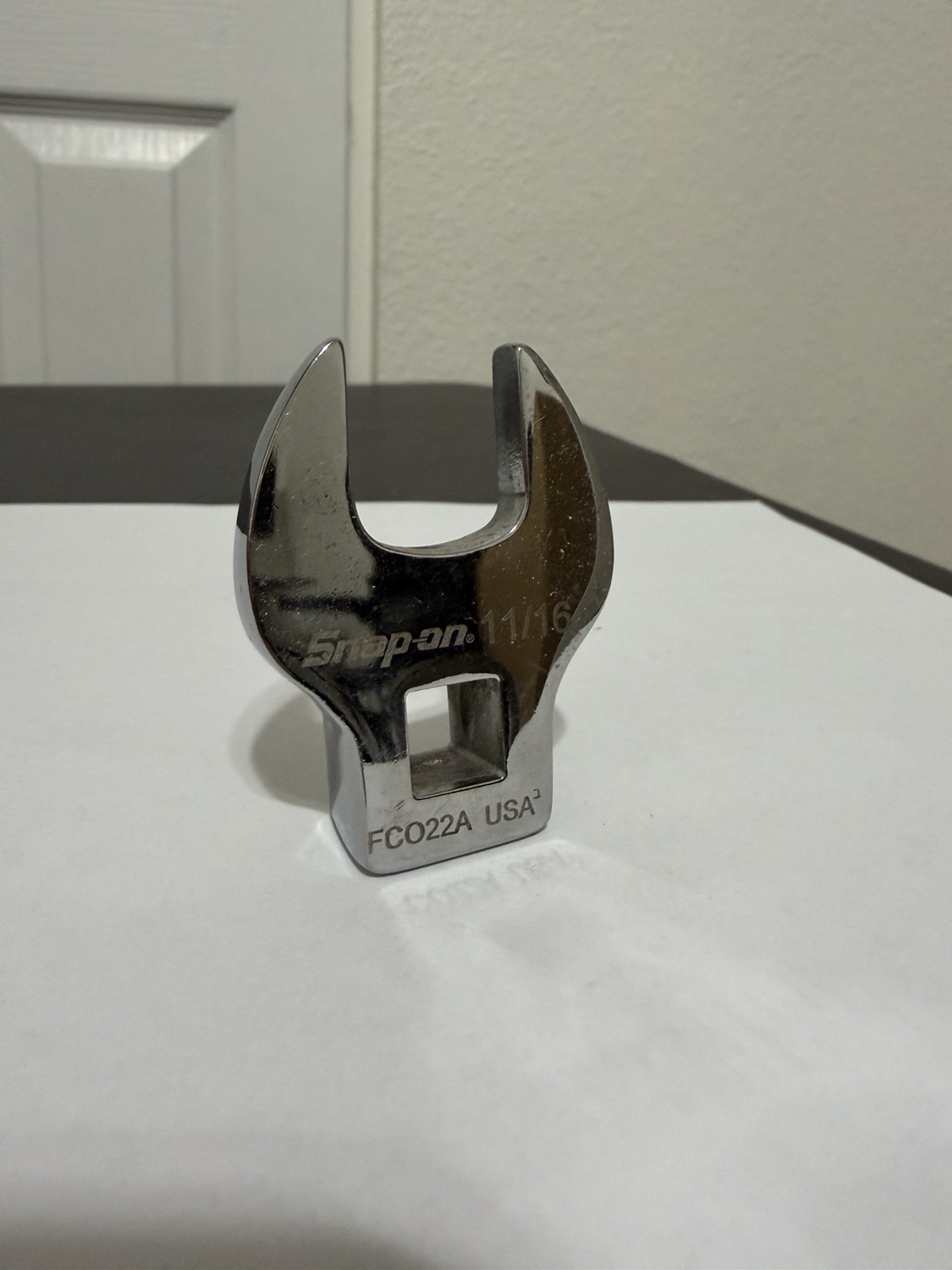 SNAP ON 3/8″ Drive SAE 11/16″ Open-End Crowfoot Wrench FCO22A