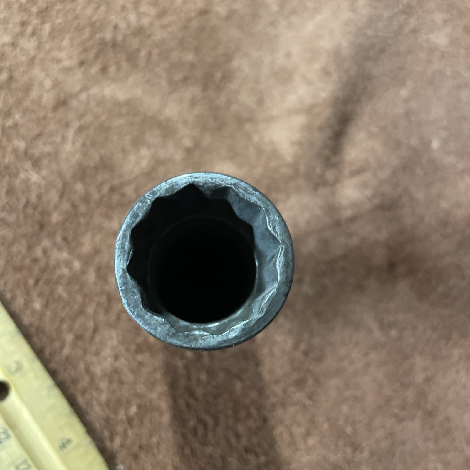 Snap-on USA S261 SAE 13/16” deep well 1/2” drive 12 point socket
