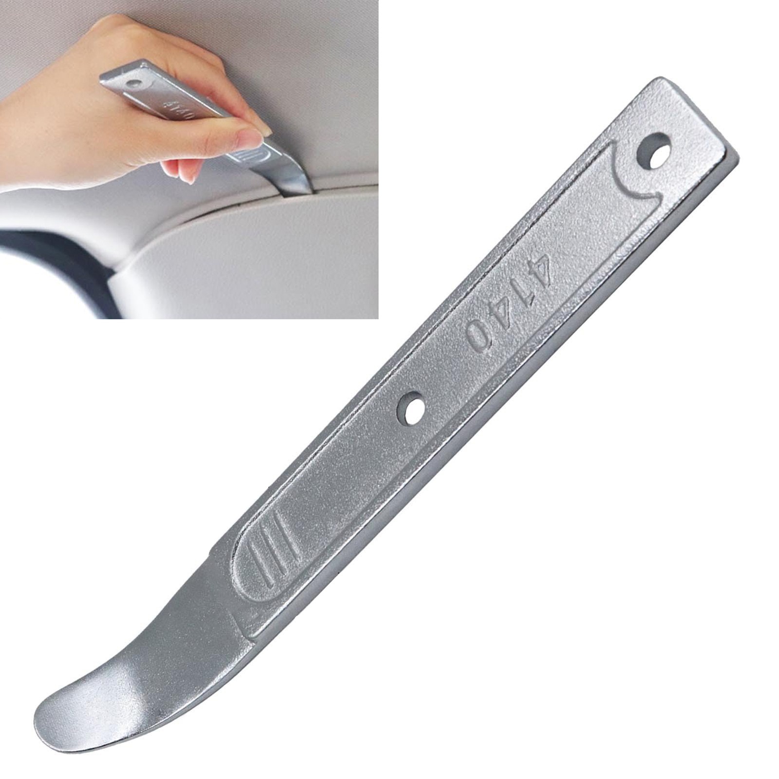 4140 Metal Pry Bar Car Trim Panel Removal Tool Steel Metal Mini Pocket Prybar