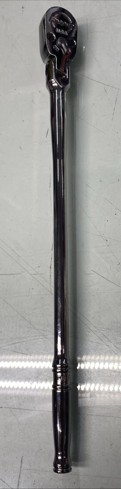 Snap On TLLF72 1/4″ Drive Dual 80 Technology Extra-Long Handle Flex-Head Ratchet