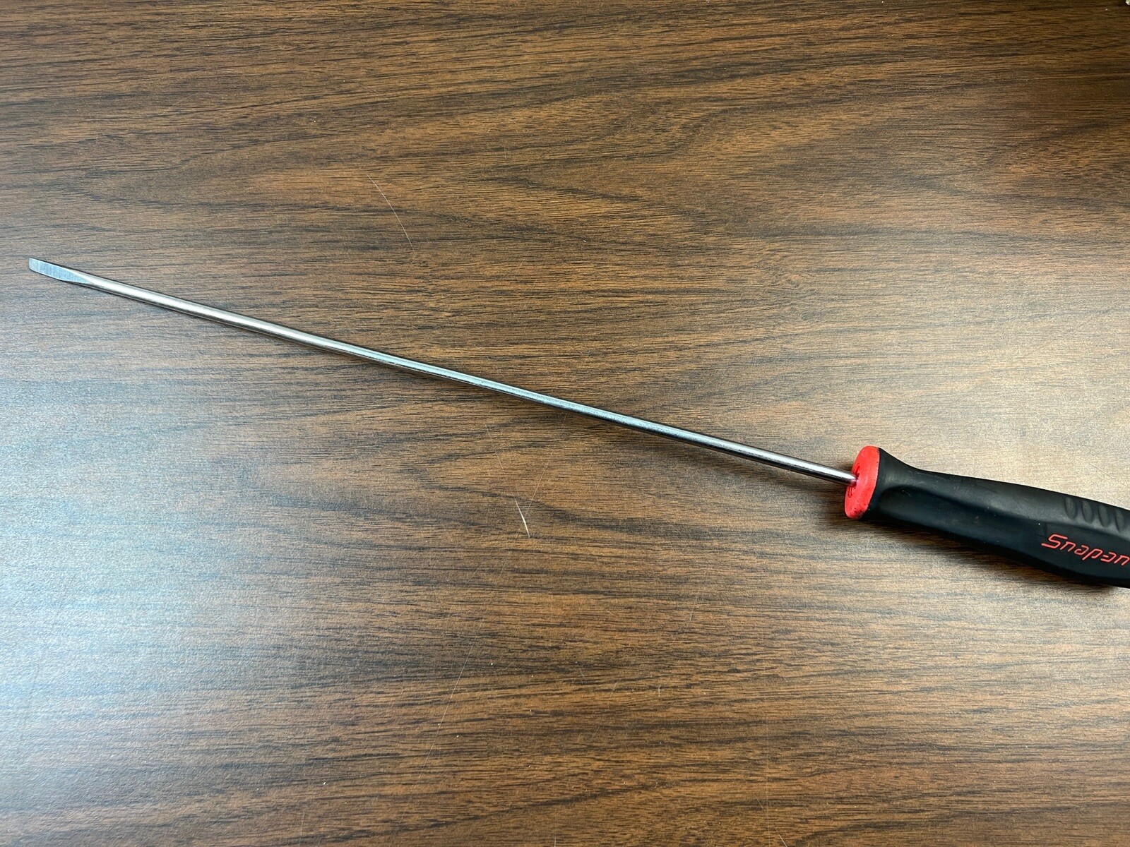 Snap-on Tools SGD4160 Soft Grip Cabinet 7/32″ Screwdriver 21″L Red/Black USA