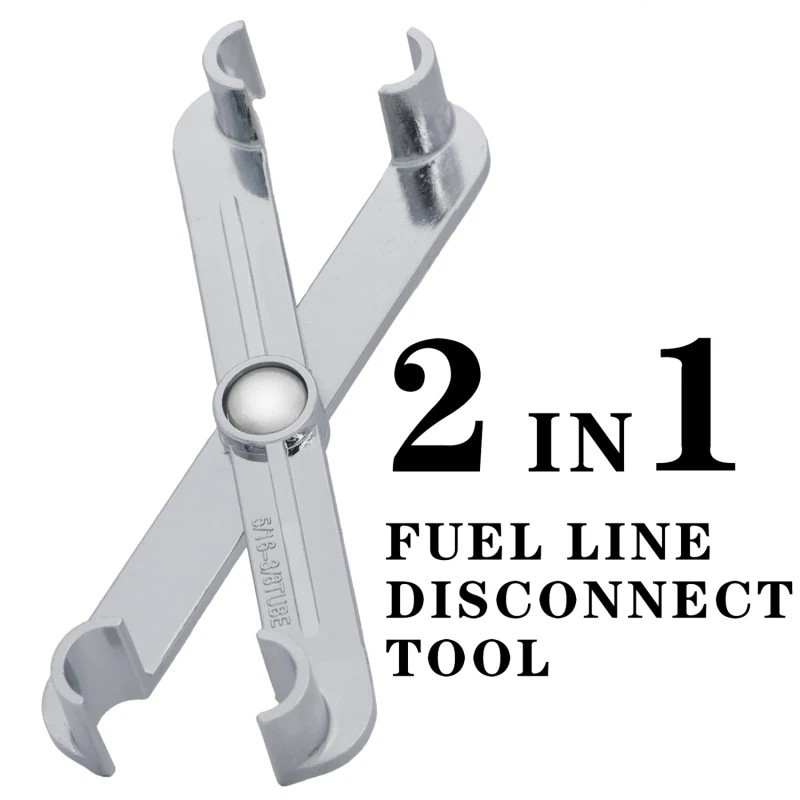 Fuel Line Disconnect Tool 3/8 5/16 Zinc Alloy Quick Release.