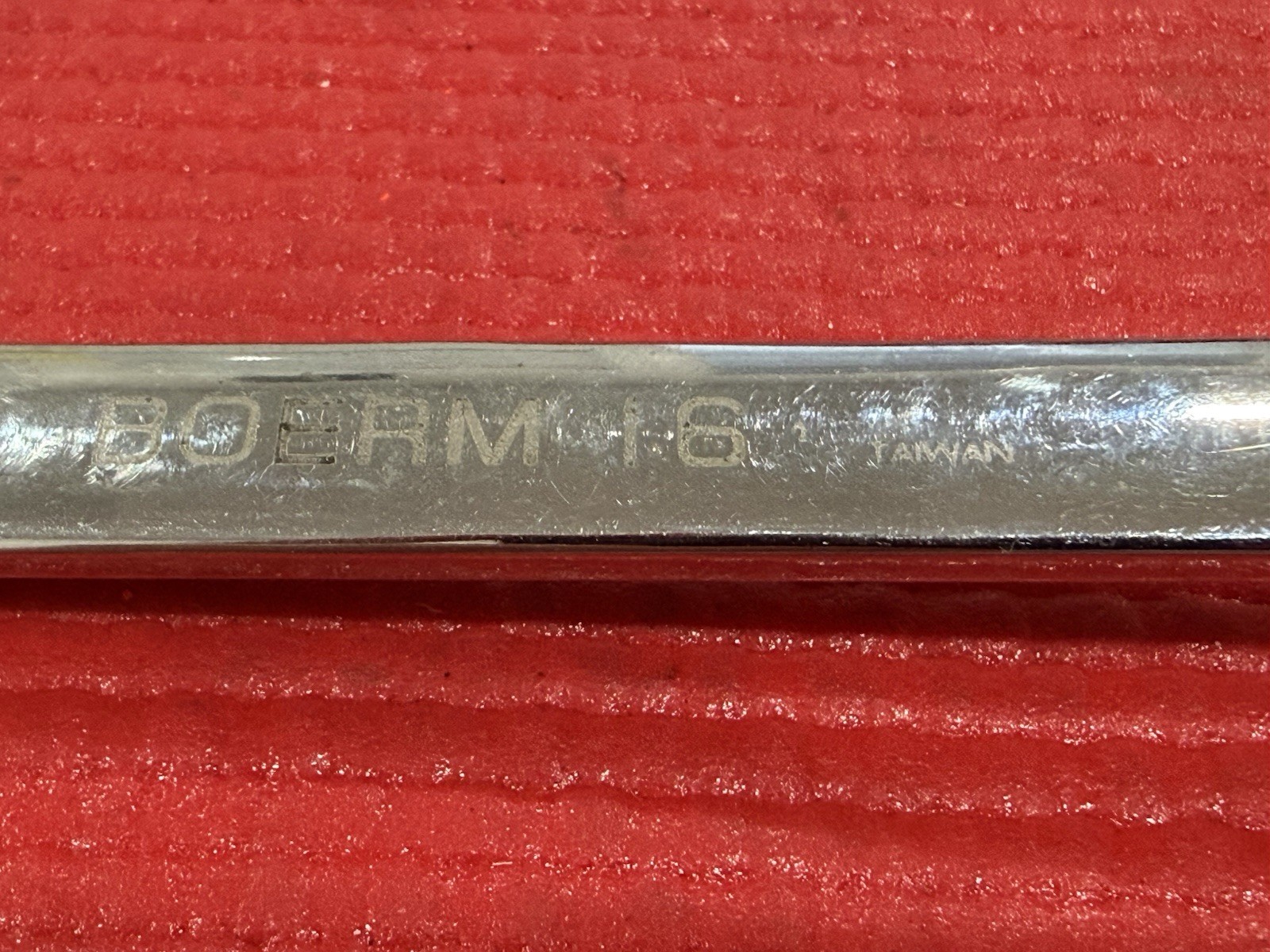 Snap On Blue Point 16mm 15° Offset Ratcheting Combination Wrench BOERM16