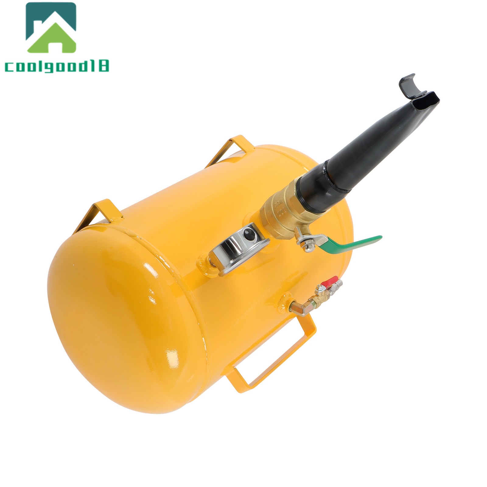 Yellow 5 Gallon 145 psi Heavy Duty Air Tire Bead Seater Blaster Seating Tool