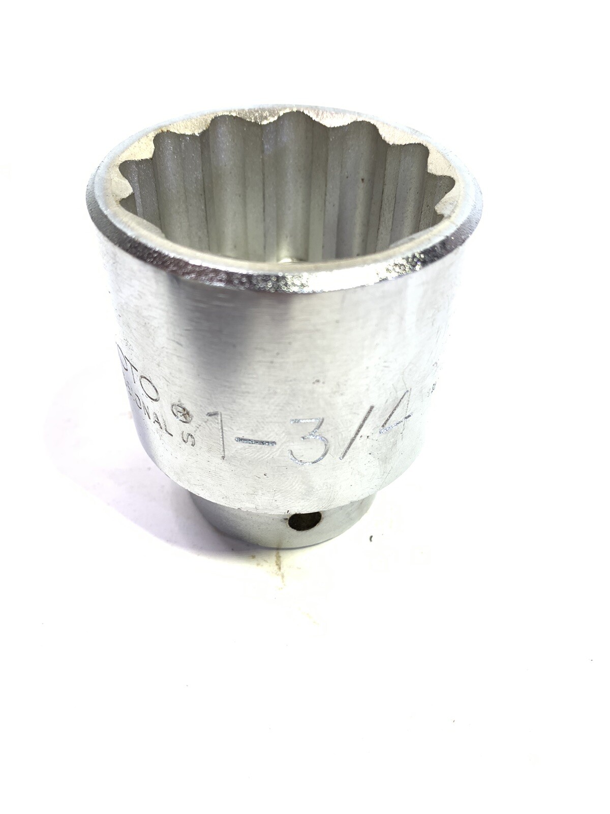 Proto SAE 5552 1-5/8 & 5556 1-3/4 Inch Standard Socket 3/4 Drive 12 Point