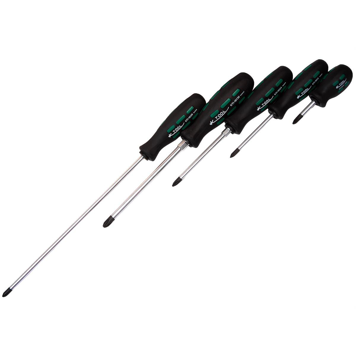 K-Tool 16002 5-pc Ultimate Professional Quality Phillips Screwdriver Set