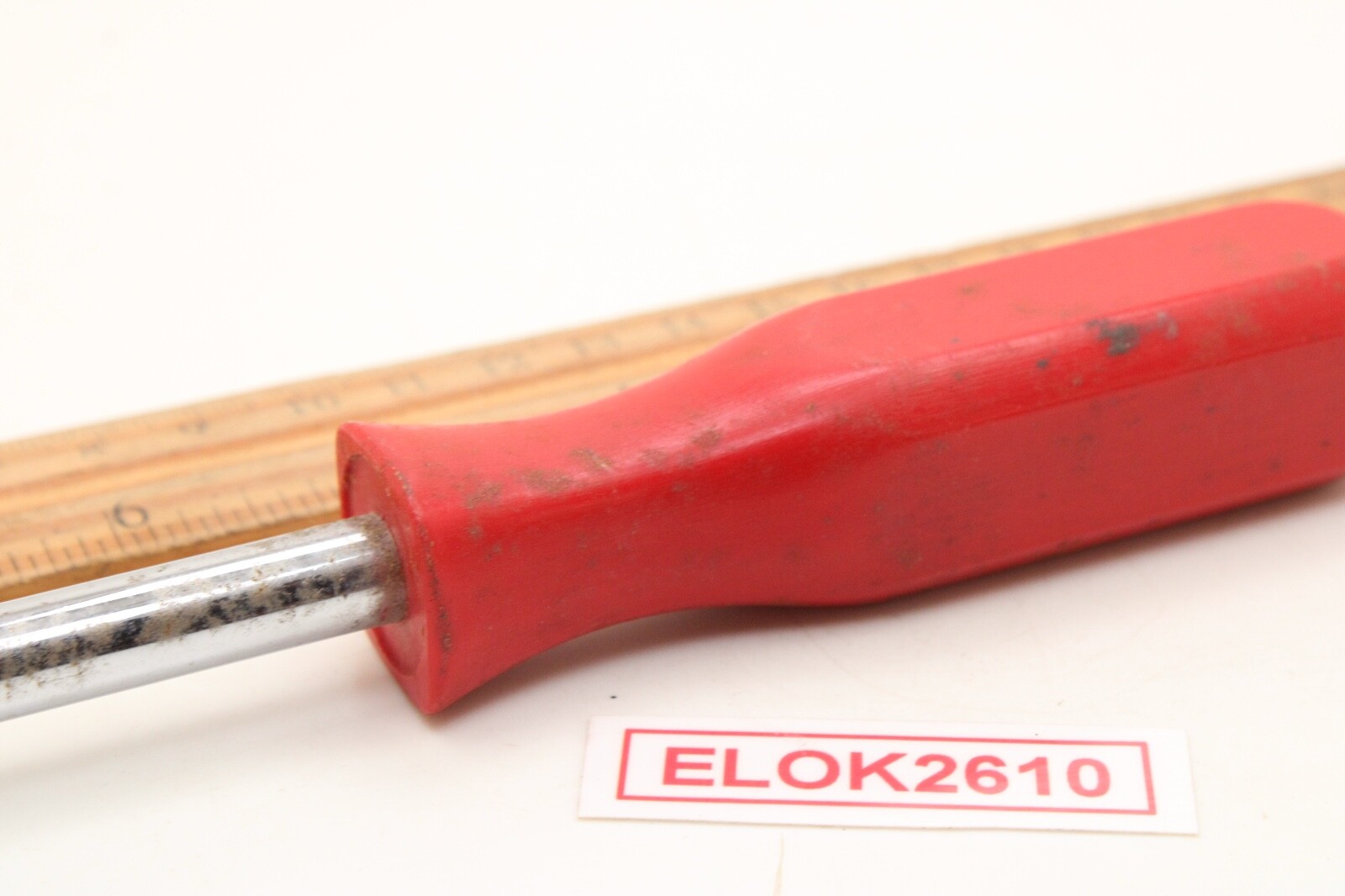 Mac Tools S213 5/16″ Inverted 6 Point Nut Driver Door Trim Red Handle USA