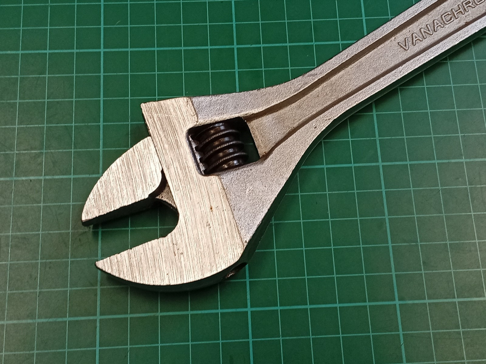 Vintage Facom Vanachrome No113/10″ 10″ Adjustable Spanner, Made In France