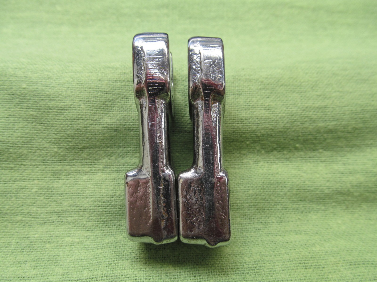 Pair of Vtg. Armstrong USA Crowfoot Wrenches – 3/8″ & 7/16″ – Both 3/8″ Drive