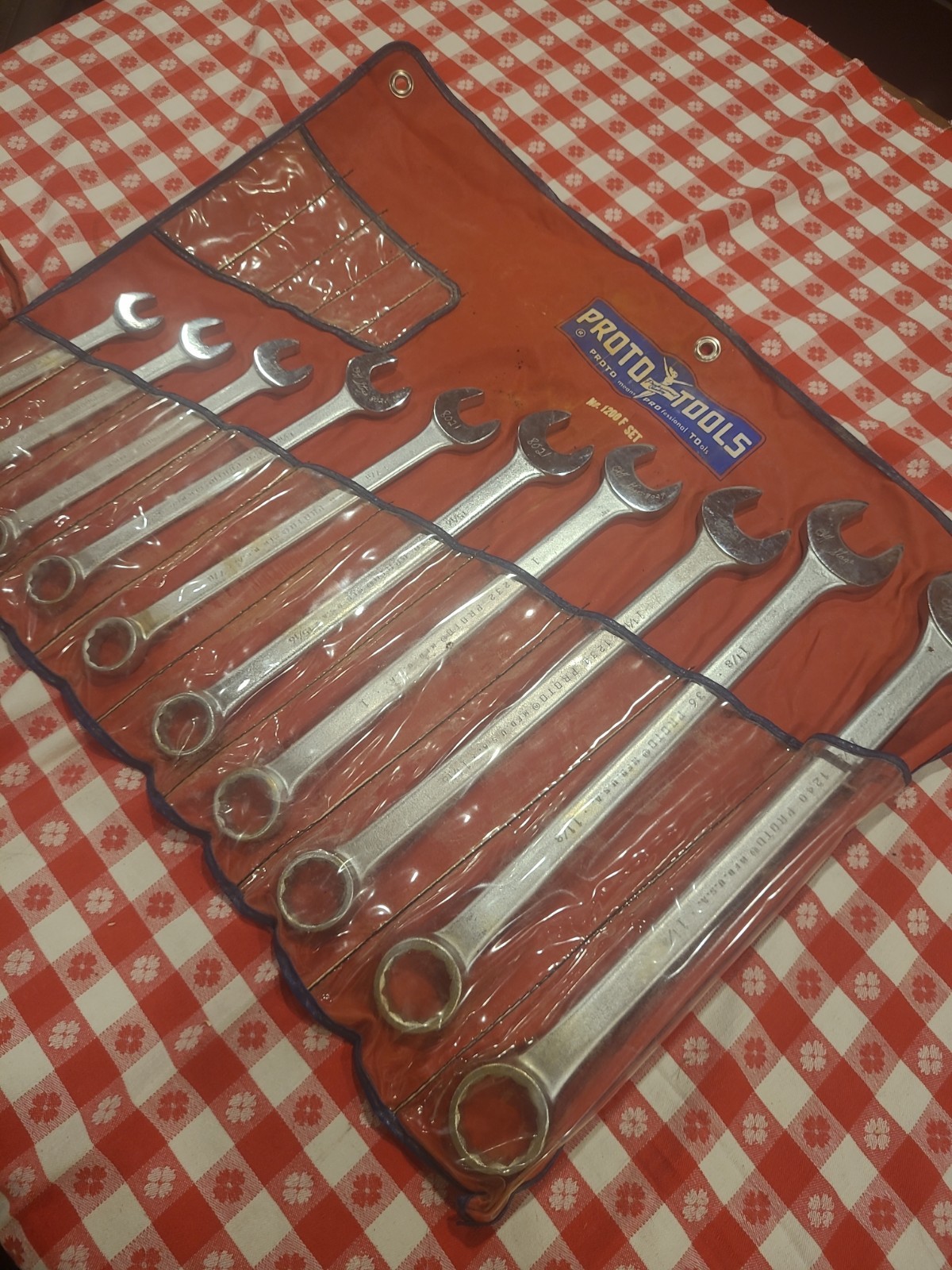 PROTO PROFESSIONAL 10-Piece 12-Point SAE Combination Wrench Set 5/8 to 1-1/4″