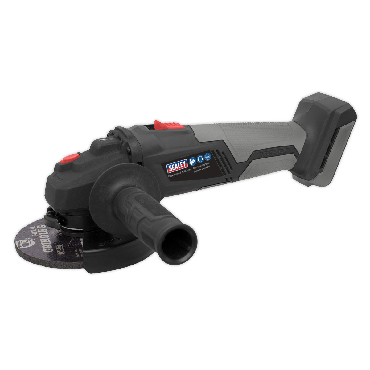 Sealey CP20VAGX Brushless Angle Grinder 115mm 20V – Body Only